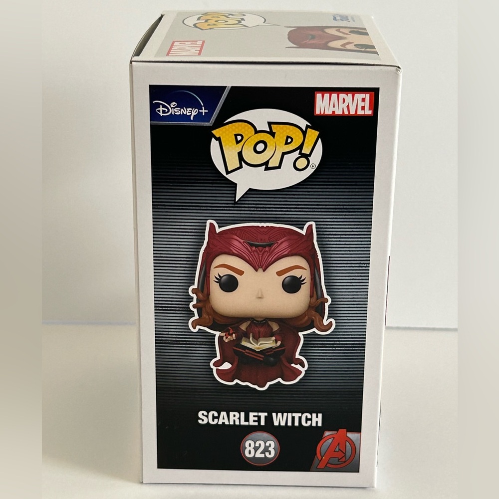 Funko Scarlet Witch #823 Red Glitter Marvel Collector Corps Exclusive - Picture 10 of 15